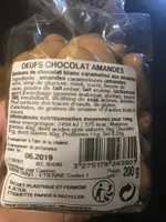 Oeufs chocolat amandes