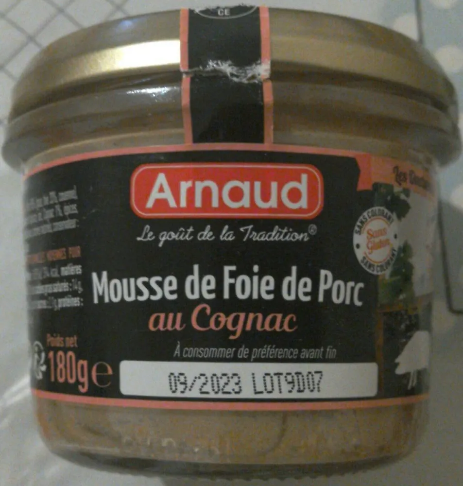 Mousse de Foie Porc au cognac