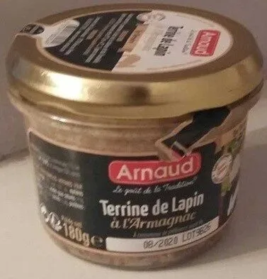 Terrine de lapin à l'armagnac