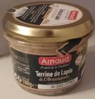 Terrine de lapin à l'armagnac