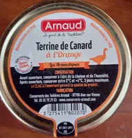 Terrine de canard à l'orange