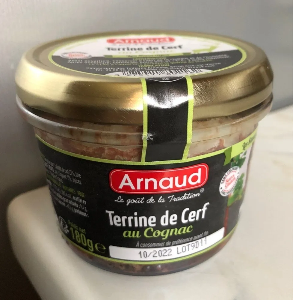 Terrine de Cerf au Cognac