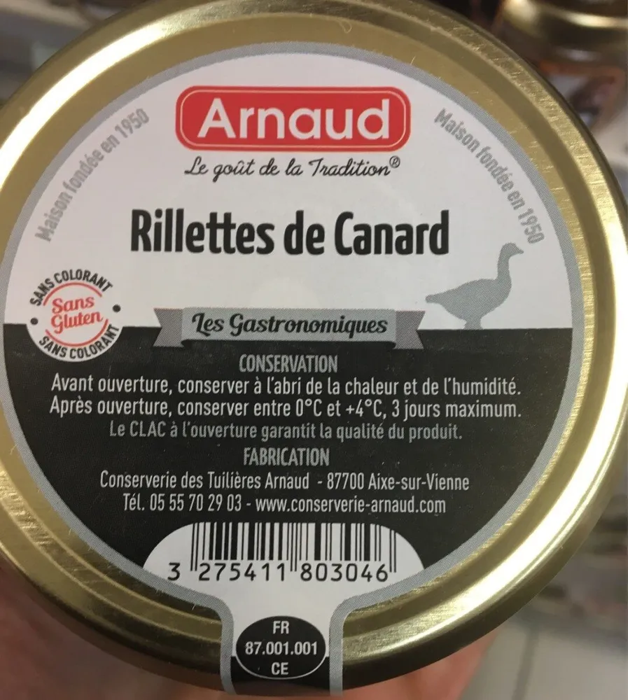Rillettes de canard