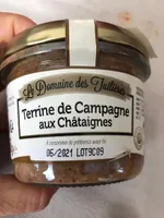 Terrine de campagne aux chataignes
