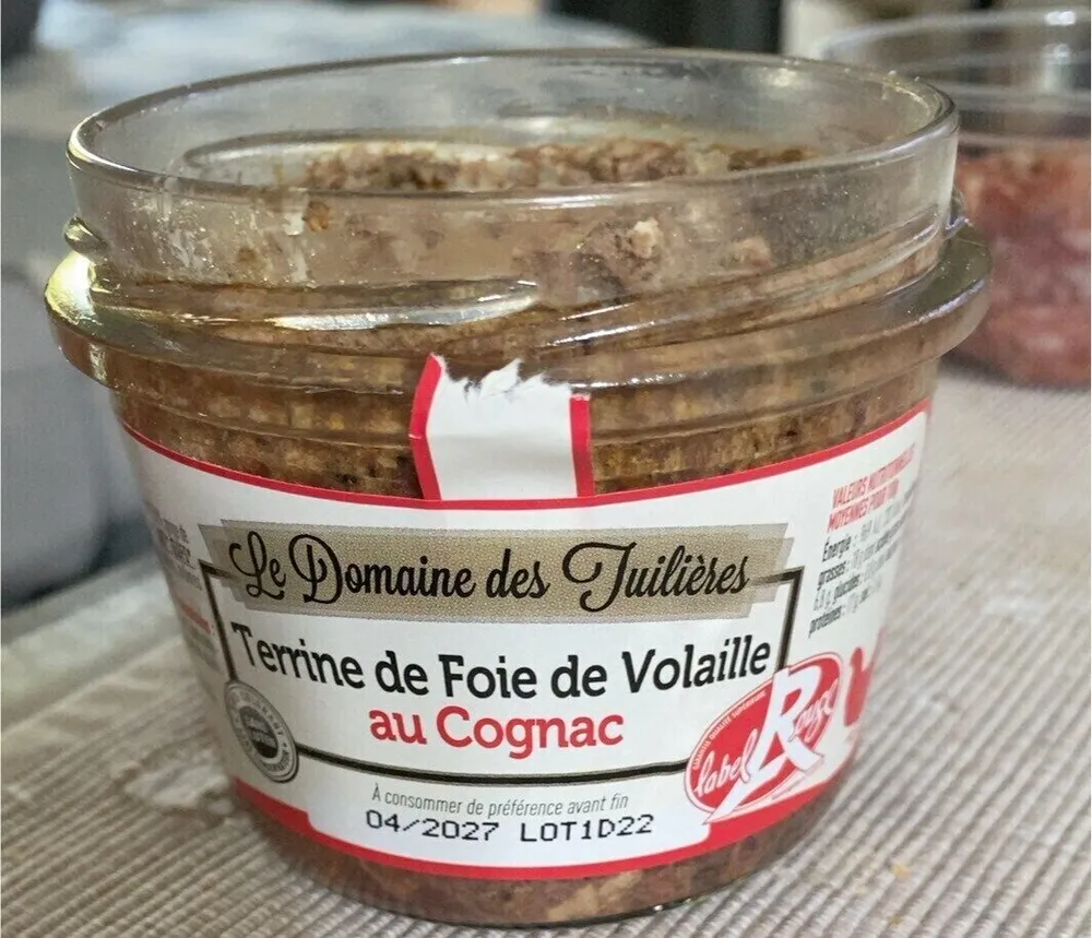 Foie de volailles au cognac