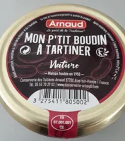 Mon p'tit boudin à tartiner nature