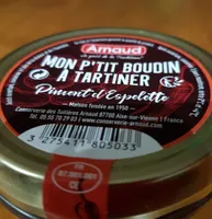Boudin a tartiner au moment d espelette