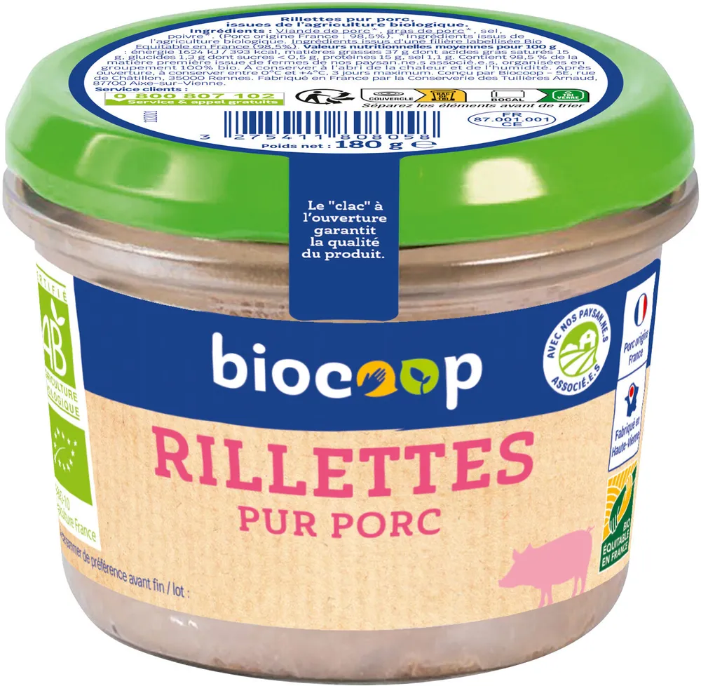 Rillettes Pur Porc