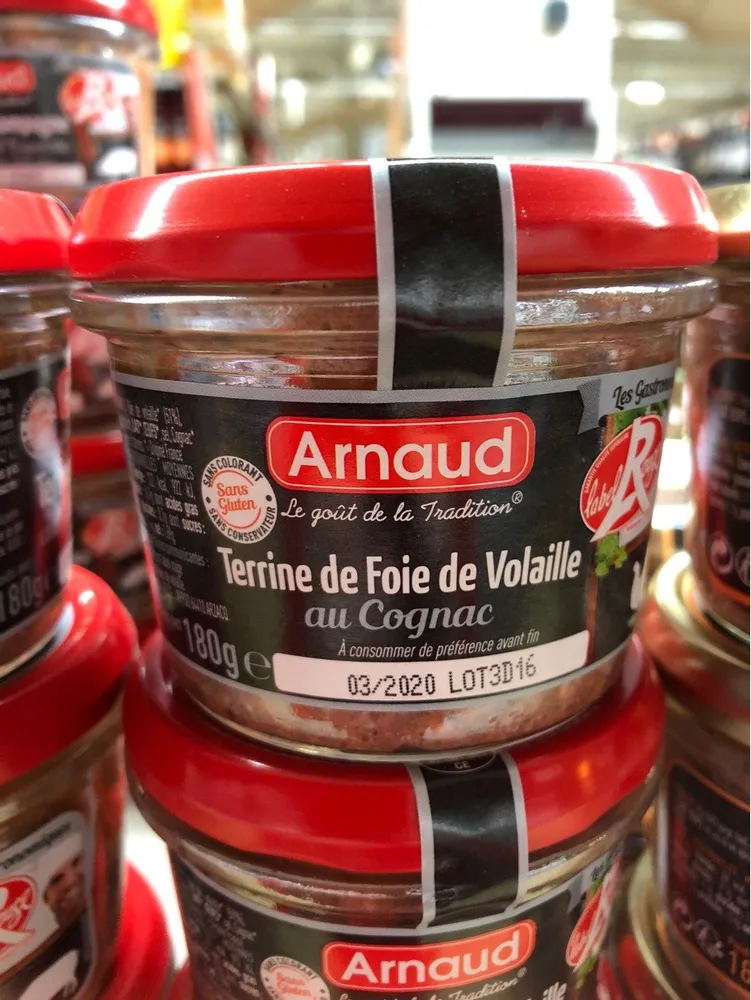 Arnaud Terrine Foie Vol LR180G