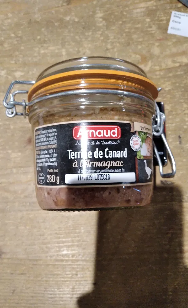 Terrine de canard Arnaud a l armagnac