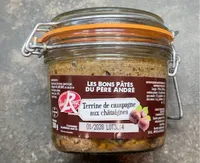 Terrine de campagne aux chataignes