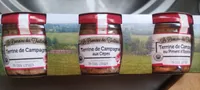 Lot de 3 terrines