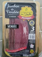 Petitgas 3 Tranches Epaisses Jambon Vendeenne 270G