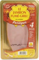 Petitgas Jambon Fumé Grillé Tranche x 4