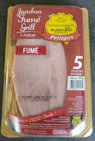Jambon fume grill, 5 tranches épaisses
