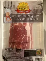 Poitrine fumée tranche épaisse PETITGAS
