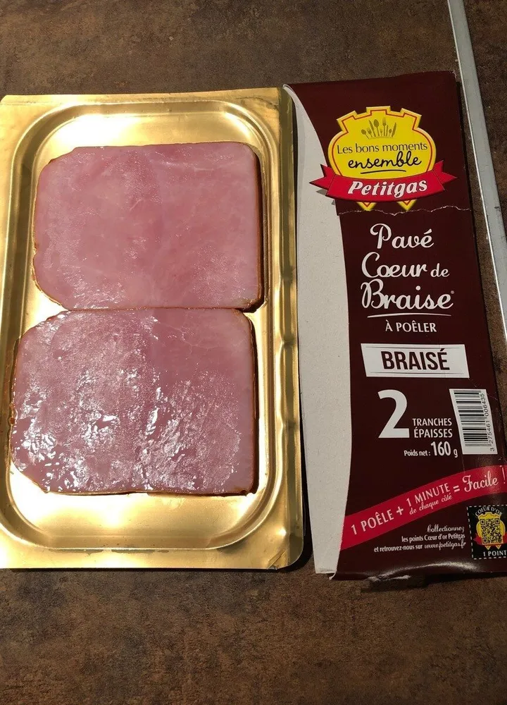 Pavé coeur de braise a poeler