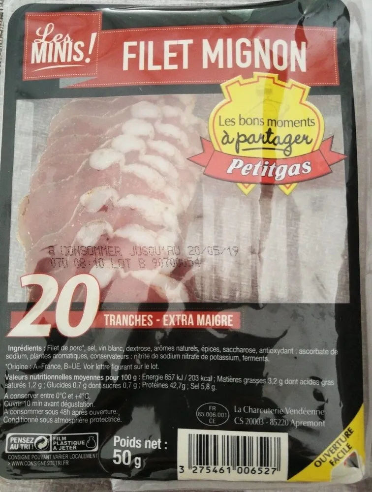 Filet mignon les minis