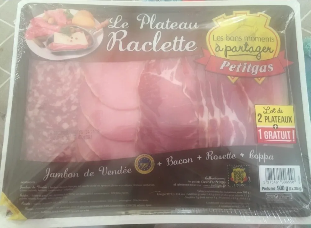 Le plateau raclette