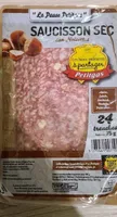 Saucisson sec aux noisettes