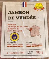 Jambon de vendee igp