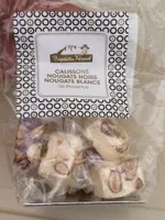 Calisson Nougat Noir Nougat Blanc 180g