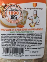 Nougats et calissons de provence