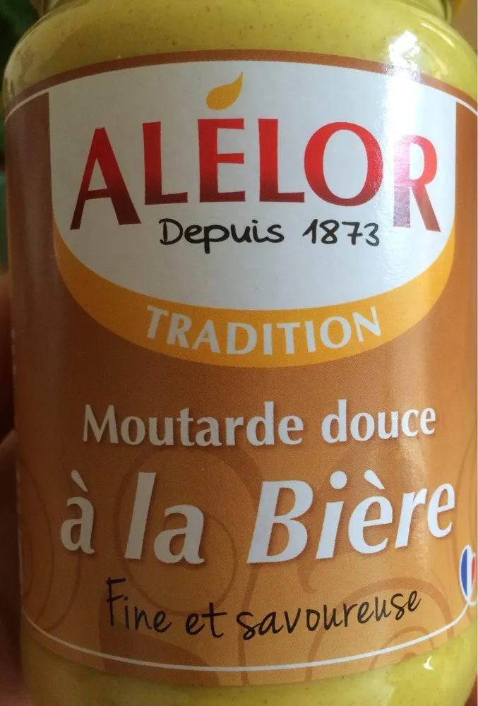 Moutarde douce a la biere ALELOR