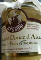 Moutardes douce d alsace saveur pain d epices