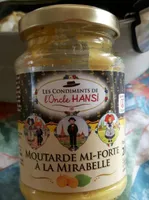 Moutarde mi-forte à la mirabelle