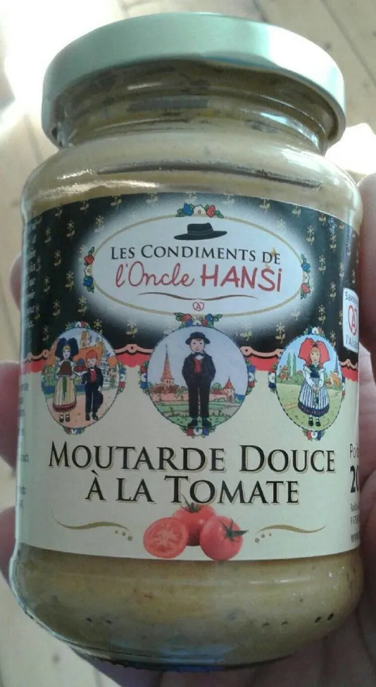 Moutarde douce à la tomate