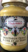 Moutarde douce a l ail et au persil