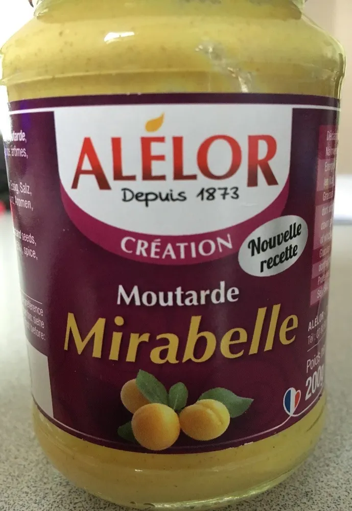 Moutarde Mirabelle