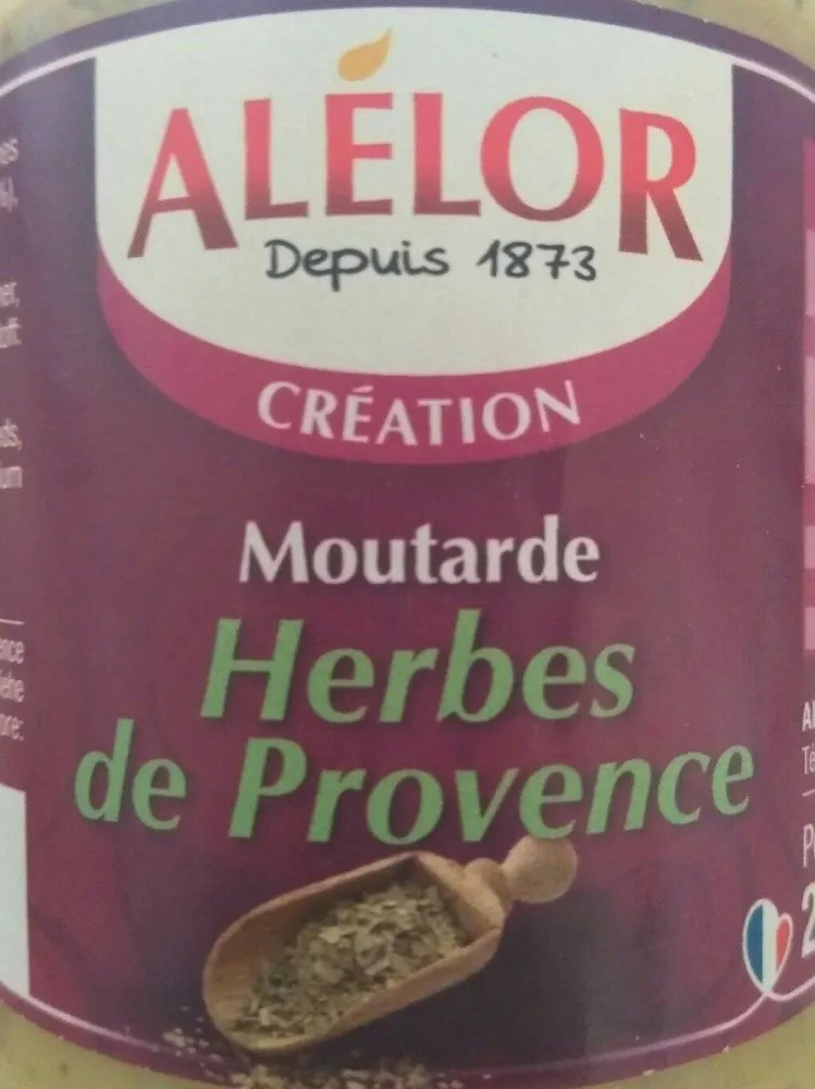 Moutarde herbes de Provence