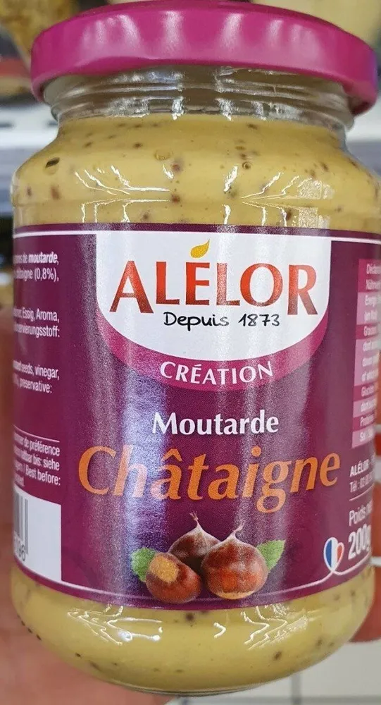 Moutarde châtaignes
