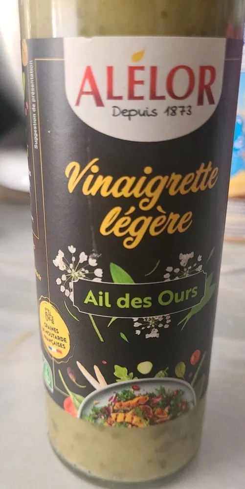 Vinaigrette légère ail des ours