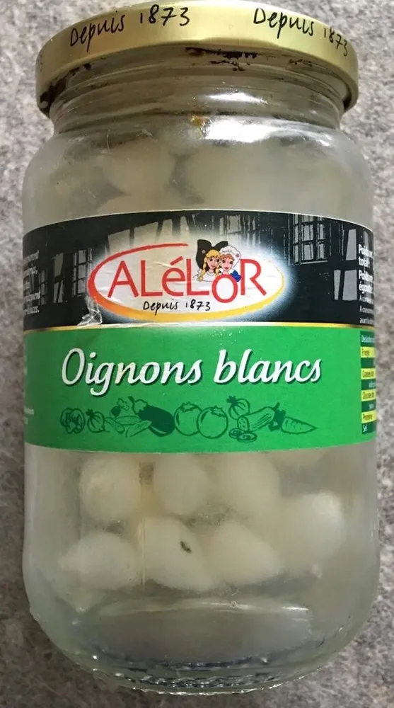 Oignons blancs aigres doux