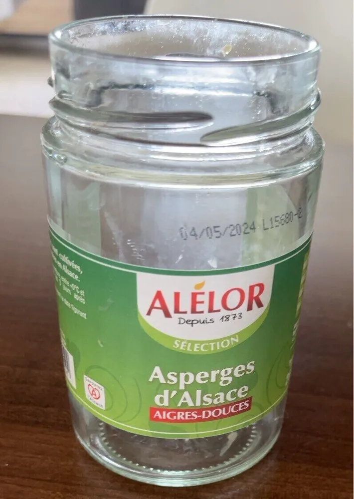 Asperges d'Alsace AIGRES-DOUCES