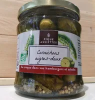 Cornichons aigres-doux Bio 37cl