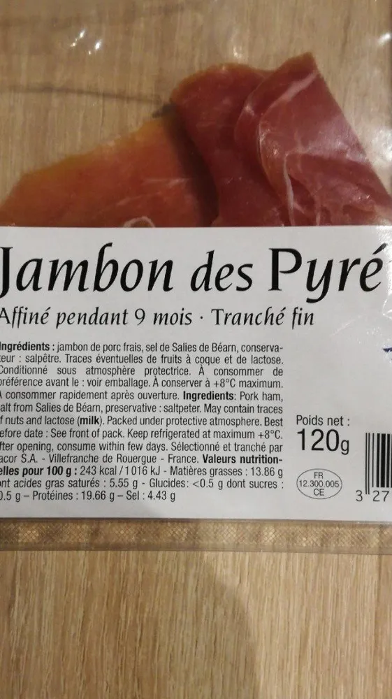 Jambon des Pyrénées