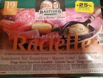 Le plateau raclette