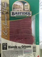 Bastides Grisons Meat Speciality (beef) 12 Slices
