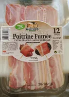 Poitrine fumée 12 tranches