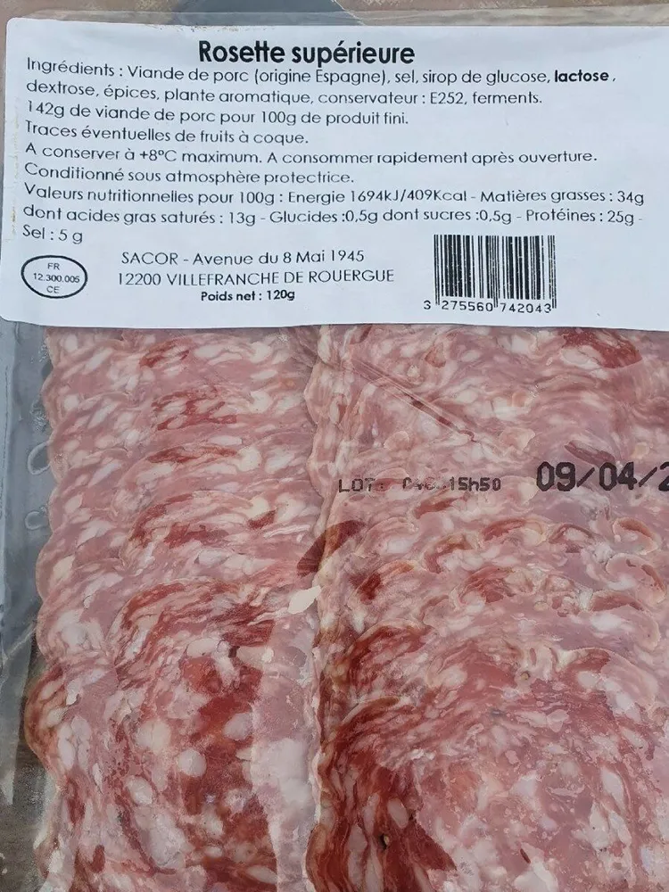 Rosette superieur