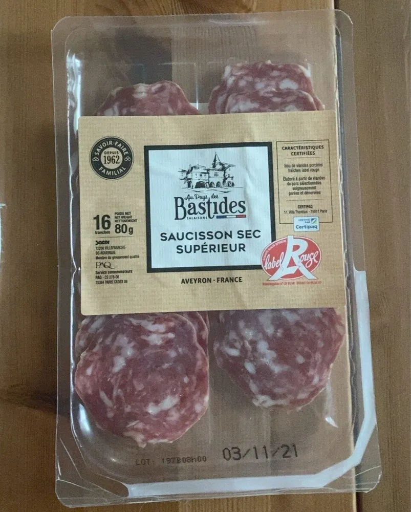 Saucisson Sec Superieur