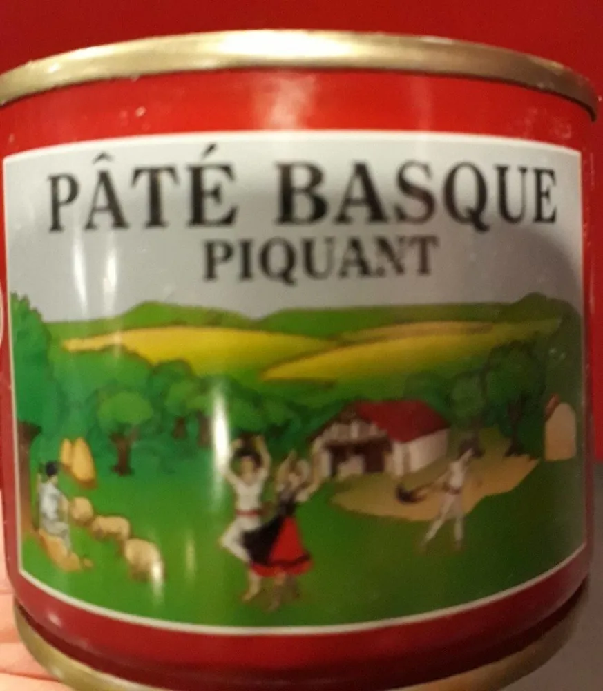 Pâté basque piquant