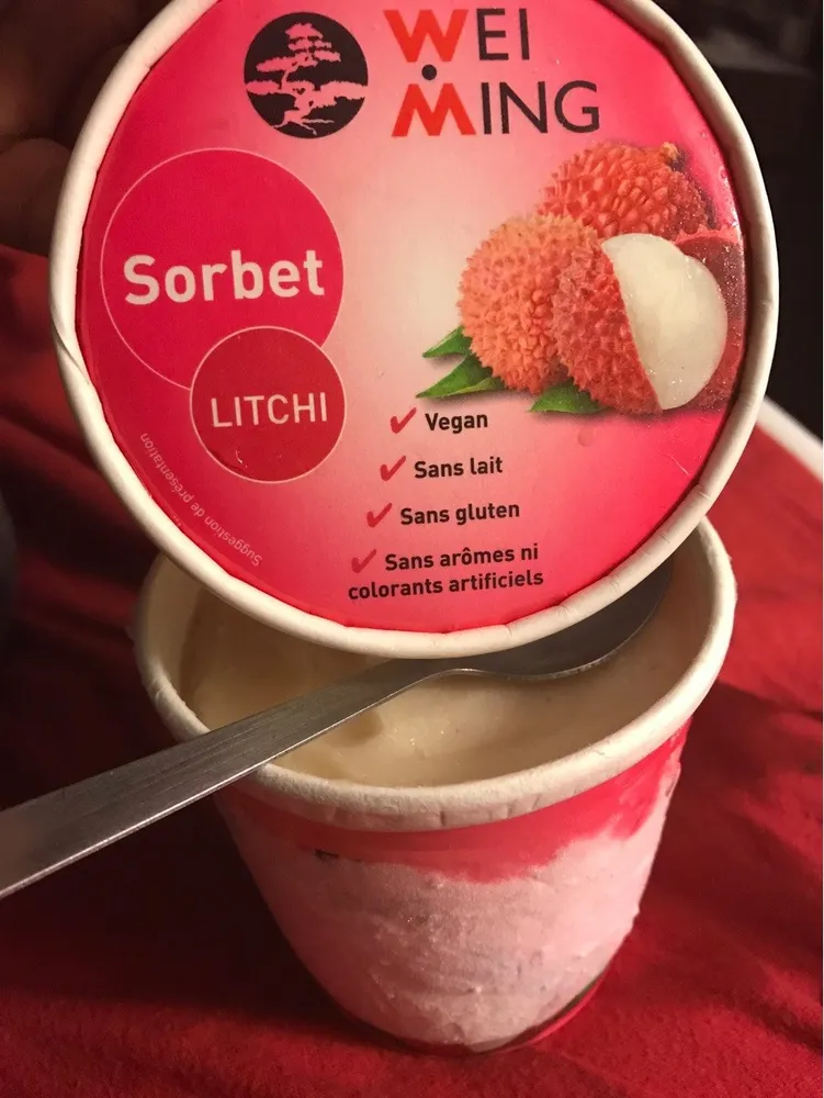Sorbet litchi