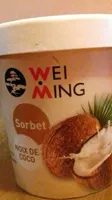 Sorbet noix de coco