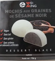 Mochis aux graines de sésame noir