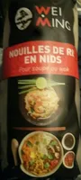 Nouilles de riz en nids